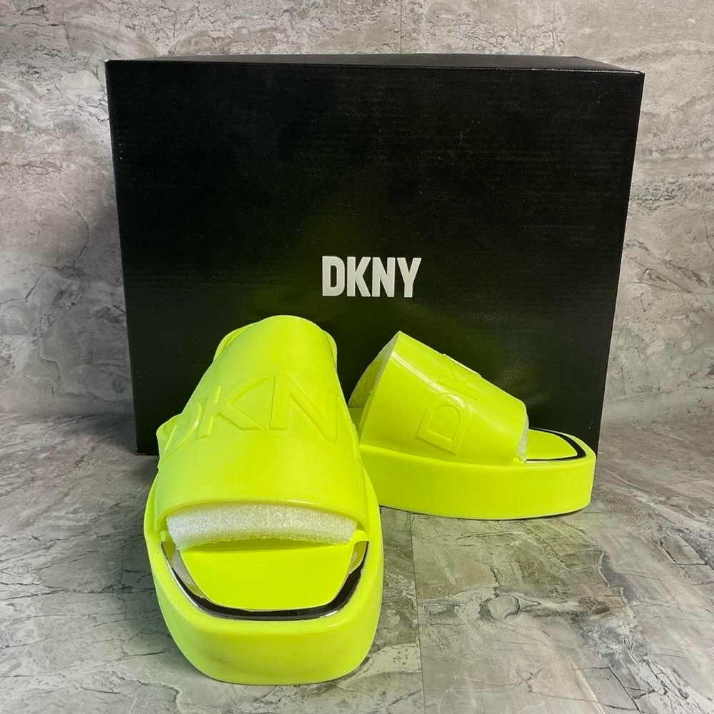 DKNY Womens Laren Slip On Casual Slide Sandals - Picture 4 of 4